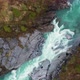 Aerial view on the  mountain river Glomaga, Marmorslottet, Mo i Rana,Norway - VideoHive Item for Sale