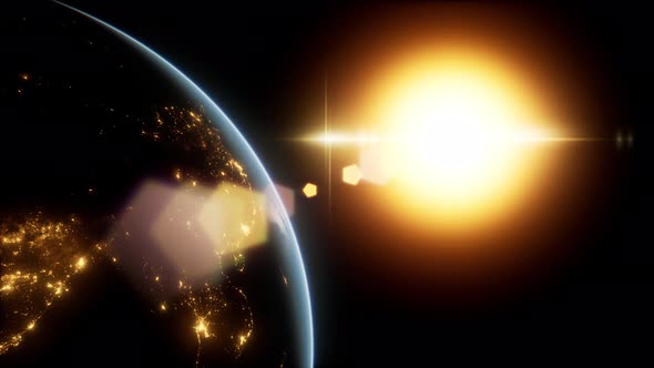 Sunrise Over the Earth alt