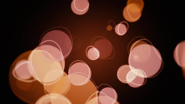 Abstract Retro Bokeh Motion Background Animation