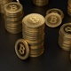 Looping BTC Coins Background - VideoHive Item for Sale