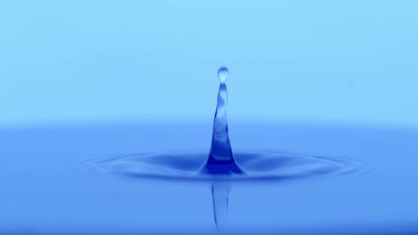 Water drop in slow motion; shot on Phantom Flex 4K at 1000 fps