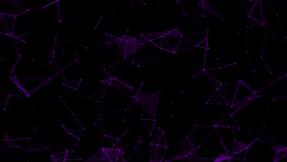 Abstract Purple Plexus Background