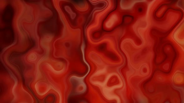 Red Smooth Marble Liquid Animation