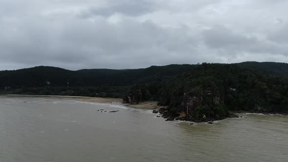 The Beaches at the most southern part of Borneo Island