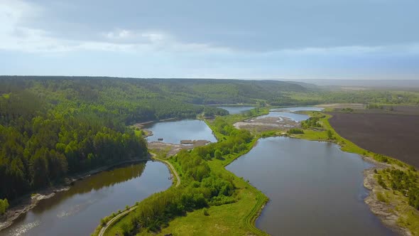 Nature Forest Lake