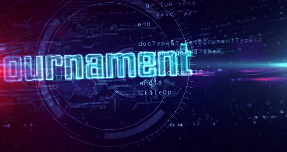 Tournament esport game abstract loopable tunnel alt