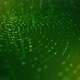 Green and yellow particles with a trace on the surface of the circles - VideoHive Item for Sale