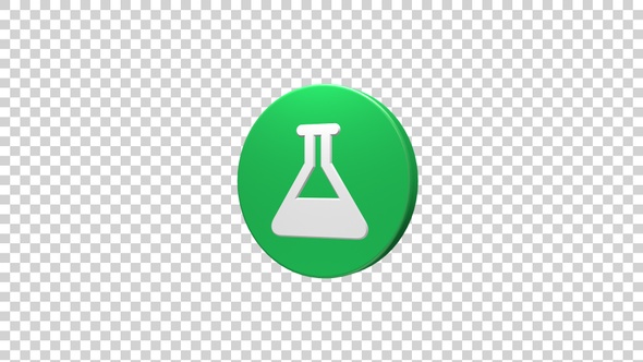 Beaker Icon Rotating