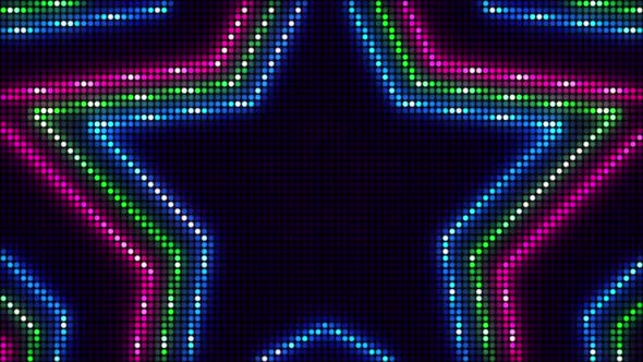 LED Neon Pixels Laser Show colorful