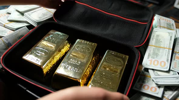 A Bag of Money and Gold alt