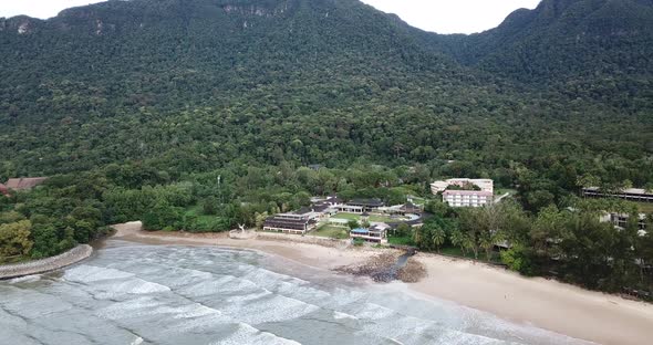 The Beaches at the most southern part of Borneo Island