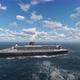 Cruise Ship And Timelapse Clouds 3 - VideoHive Item for Sale