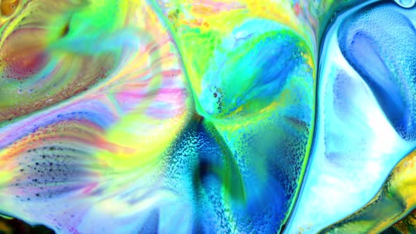 Abstract Colorful Sacral Liquid Waves Texture 226 alt