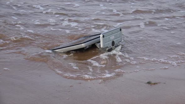 Missing Cargo Washed Ashore On the Beach