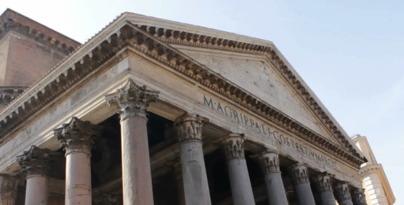 Facade of Pantheon Tilt Up