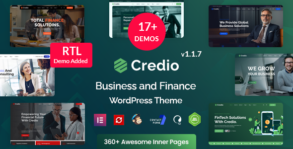 Credio - Business and Finance WordPress