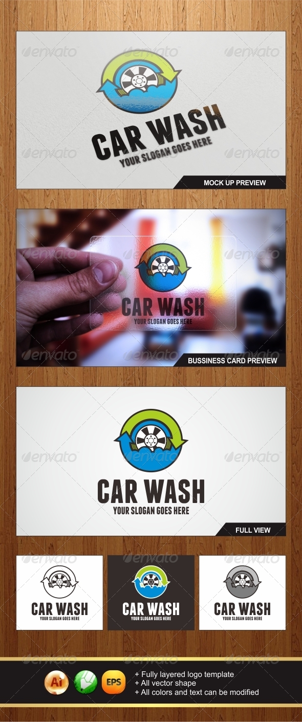 Car Wash Logo