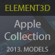 Apple Collection 2013. - 3DOcean Item for Sale