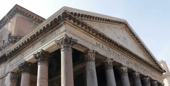 Facade of Pantheon