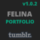 Felina Tumblr Portfolio Theme - ThemeForest Item for Sale