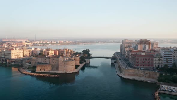 Aerial view of Taranto