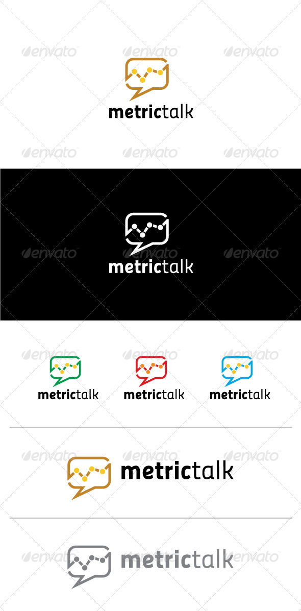 Metric Talk Logo Template