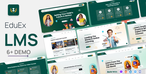 Eduex - Online Education Courses & LMS PHP Template