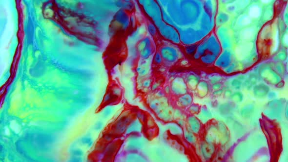 Psychedelic Galactic Paint Texture Background  alt