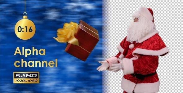 Santa Claus With Gifts 1
