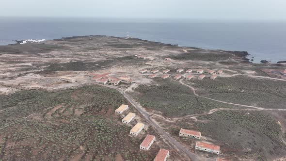 Tenerife Canary Island Abandoned Small Village and Buildings