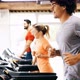 Picture of People Running on Treadmill in Gym - VideoHive Item for Sale