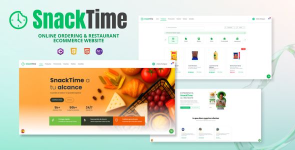 SnackTime – Online Food Ordering System
