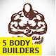 5 Bodybuilders  - GraphicRiver Item for Sale