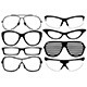Glasses Silhouette  - GraphicRiver Item for Sale