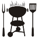 Barbecue Silhouettes - GraphicRiver Item for Sale