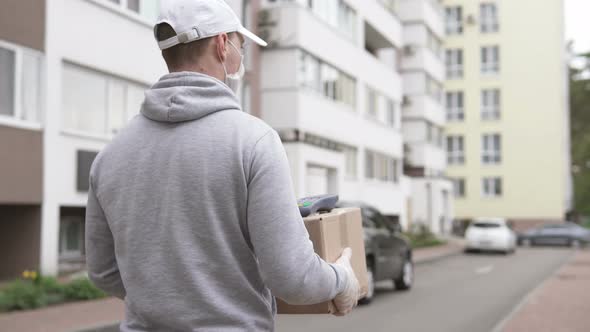 Delivery of packages during a pandemic