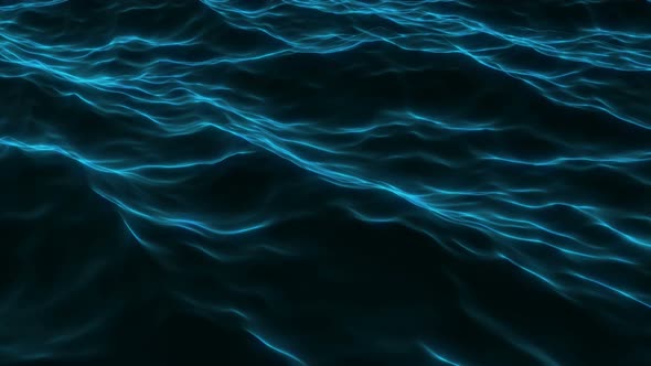 Blue Neon Water Wave Fresh Nature Sea Surface Ocean Liquid alt