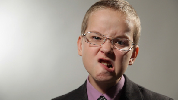 The Boy Poses Faces  alt