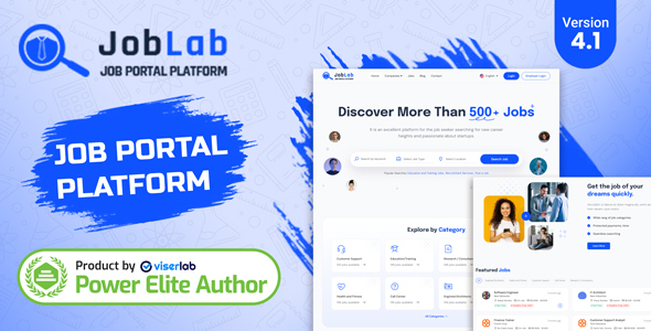 JobLab - Job Portal Platform