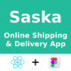 Shipping & Delivery App | UI Kit | React Native Expo | Figma FREE | Life Time Update | Saska - CodeCanyon Item for Sale