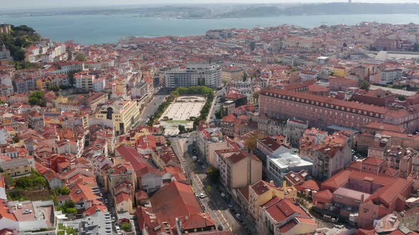 Aerial View of Downtown