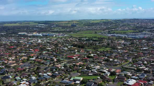 AERIAL Waurn Ponds Shopping Centre And Housing Estates, Geelong