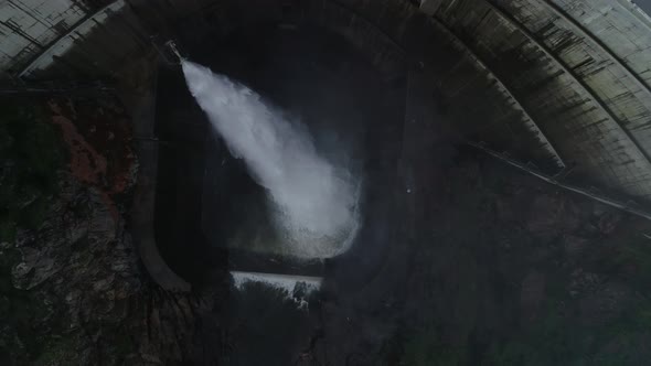 Powerful Water Dam