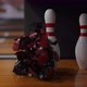 Bowling Ball Hits The Pins And Shatters - VideoHive Item for Sale