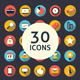 Business Flat Icons Set - GraphicRiver Item for Sale