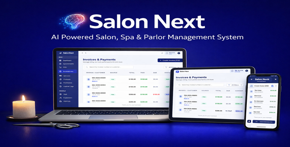 Salon Next – AI Powered Salon, Spa & Parlor Management System