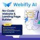 Webifly AI - No Code Website & Landing Page Builder (SAAS) - CodeCanyon Item for Sale