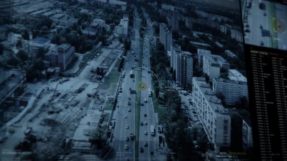 Tracing A Car And Getting Detailed Data In The Interface Of Tracking Program alt