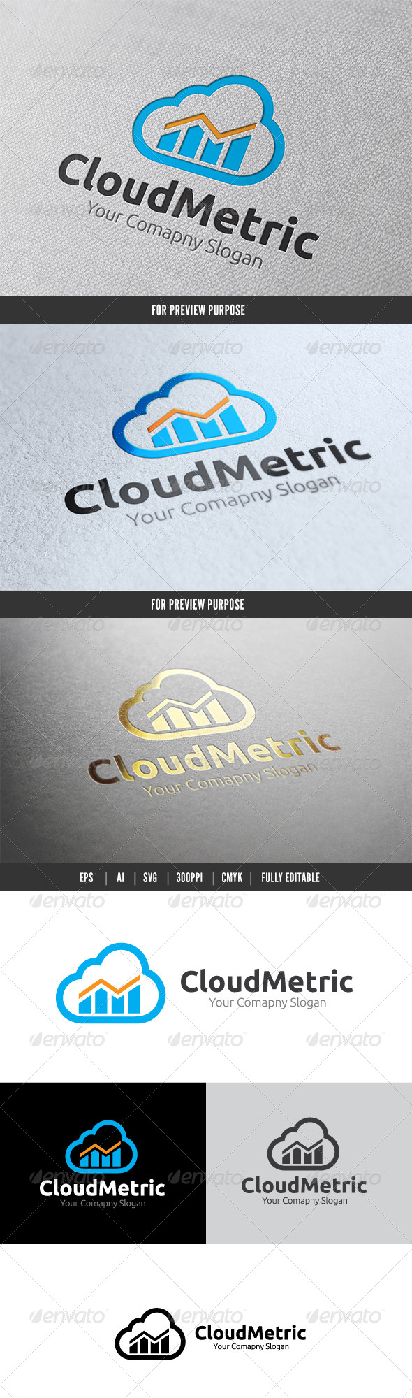 Cloud Metric Logo