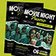 Movie Night Promo Flyer - GraphicRiver Item for Sale